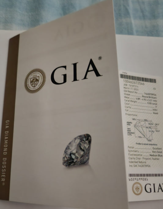 Diamante naturale taglio brillante